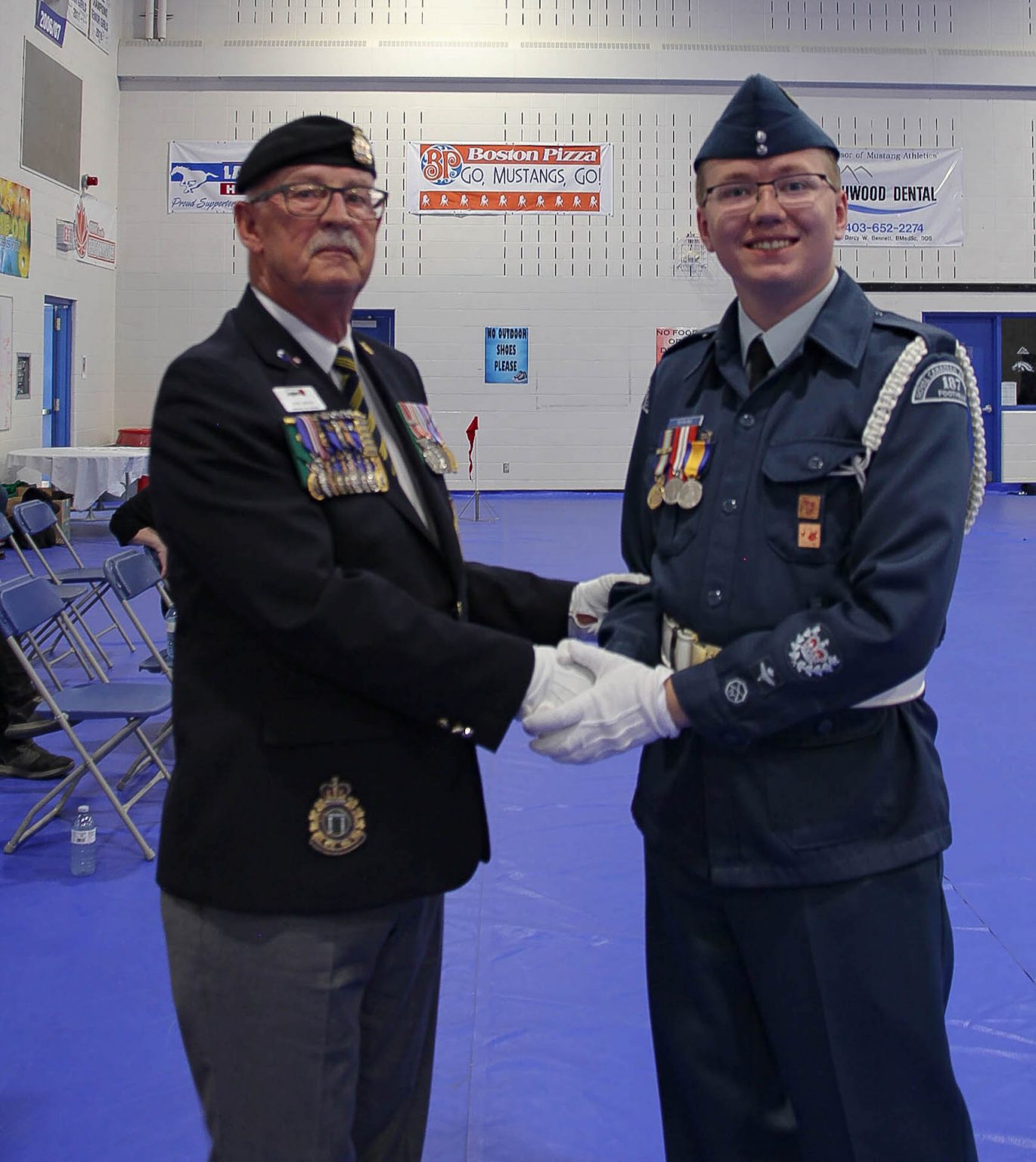 Perkins Receives A 2023 Royal Canadian Legion Cadet Medal Of Excellence   Medal Of Excellence WO Perkins 1370x1536 