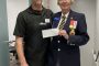 Sobeys High River presents a Cheque to the High River Legion